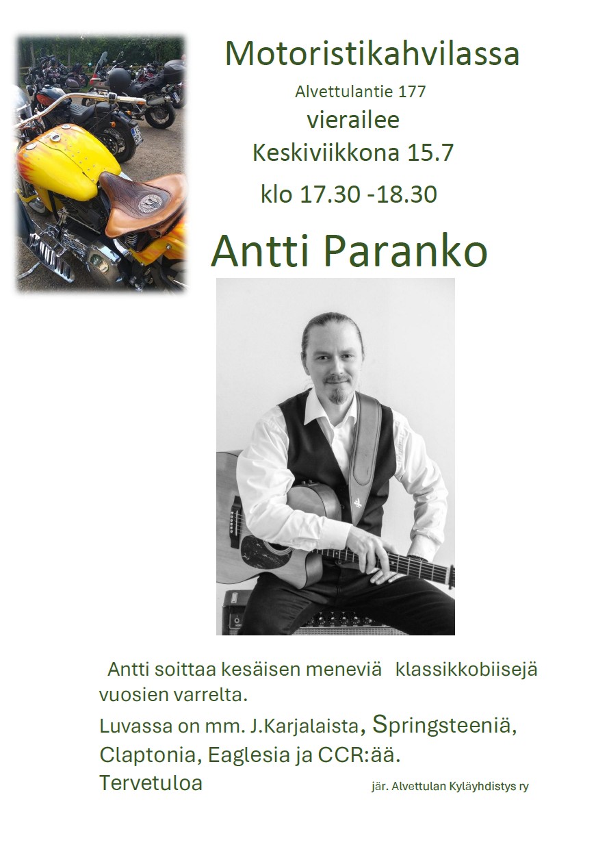 motoristikahvio paranko
